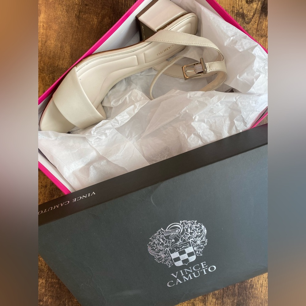 vince camuto ivory heels